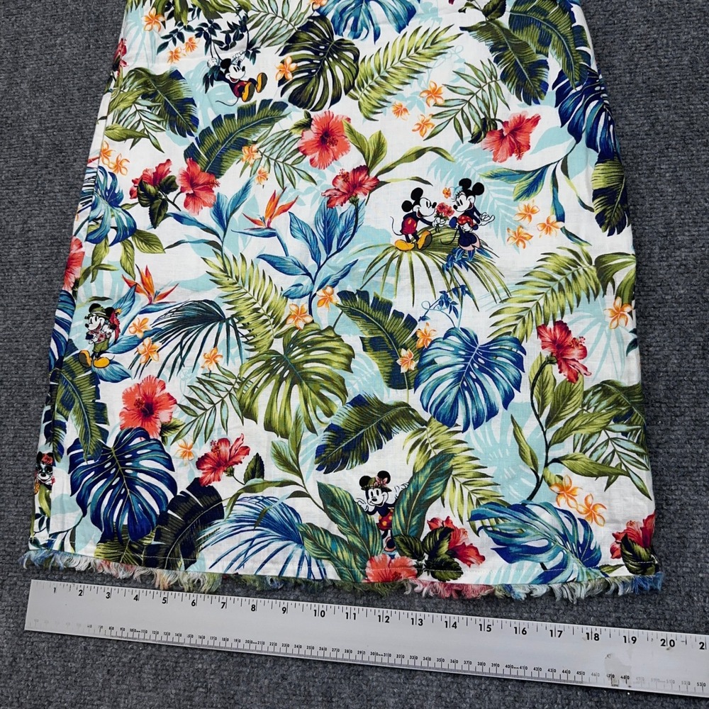NEW Disney x Tommy Bahama Jungle Jubilee Shift Dress Womens XS 100% Linen Floral - Picture 8 of 11